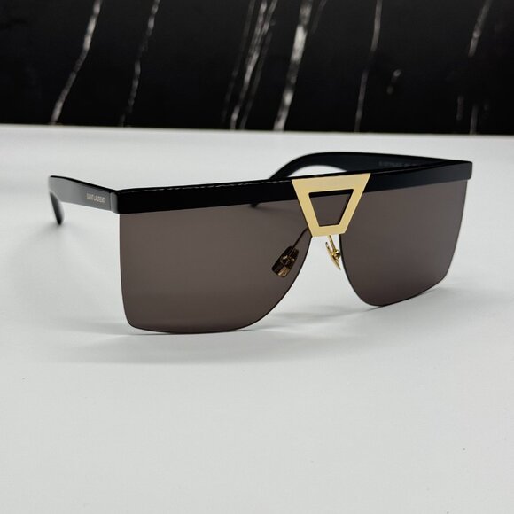 NEW SAINT LAURENT SL537 PALACE 001 SUNGLASSES BLACK EYEWEAR SL 537 PALACE 001 main image 13